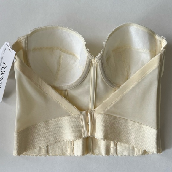 Dominique Noemi Bridal Strapless Bra 6377 Ivory Size 36B - Picture 4 of 5